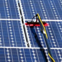 Solarzellenreinigung